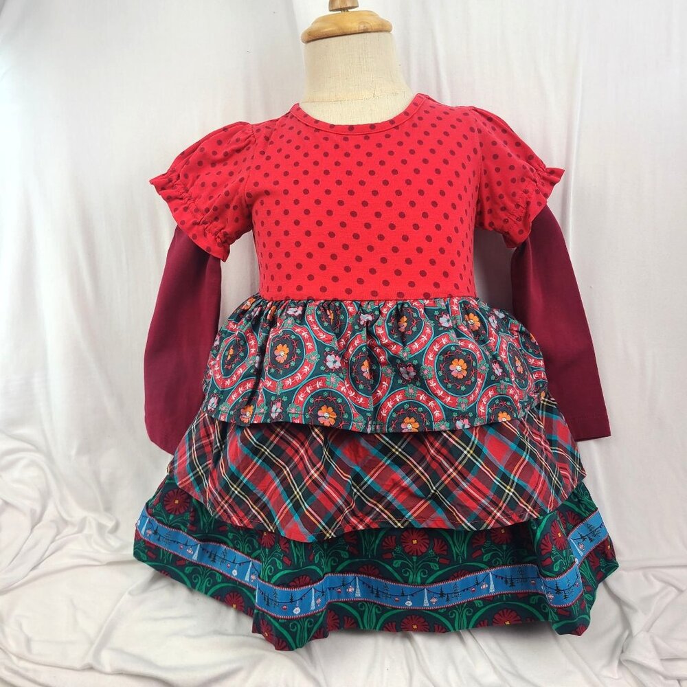 Matilda Jane Jolly Holiday Choose Your Own Path Christmas Holiday Dress Girls 2